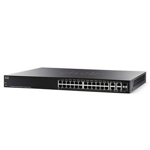 Cisco 24-Port 10/100 PoE+ Managed Switch - SF300-24PP-K9-EU