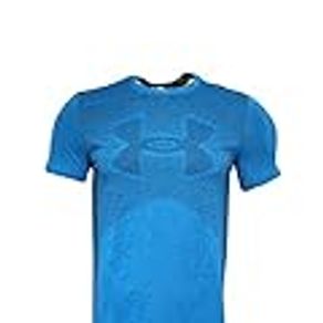 Under Armour Men's T-Shirt Polyester/Nylon Blend 1356798 428 Blue (Large)