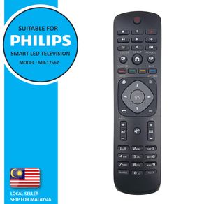 *Philips* Suitable Philips Flat Penal Smart LED Tv Remote Control MB17562