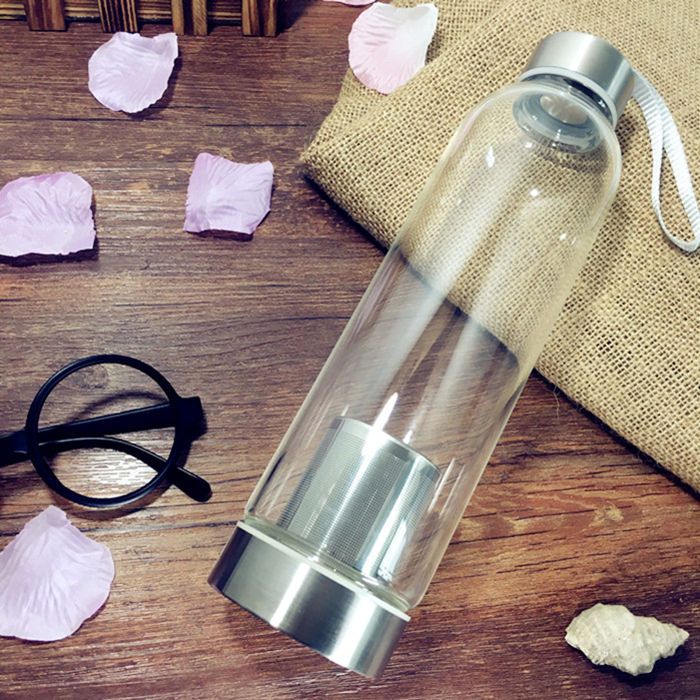 NEW 280ML Sport Fruit Lemon Juice Drinking Bottle Infuser Clear Plastic Water  Bottle - AliExpress