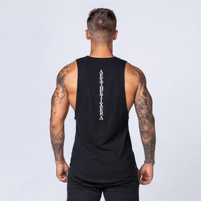 New Gym Cotton Workout Vest Muscle Sleeveless Shirt Sports Stringer Fashion Clothing Bodybuilding Singlets Fitness Mens Tank Top