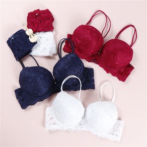 New Sexy Floral Sexy Lace Bra Set Push up Lingerie Women Underwear Sets Intimates Embroidery Multi Colors Intimates