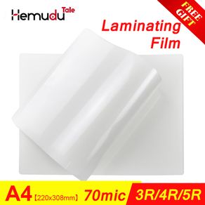 80mic Thermal Laminating Film Pouches Pet Clear Sheet for Photo Paper Document Picture Lamination for Laminating Machine Laminator, 2R 3R 4R 5R 6R A4