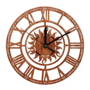 Vintage Wooden Wall Clock Modern Design Antique Style for Home Living Room  Office Kitchen Wall Prices and Specs in Singapore, 12/2023