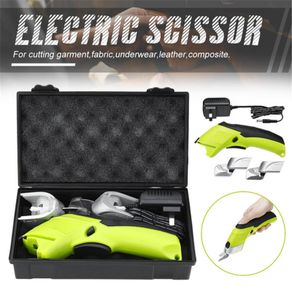 Cordless Power Electric Fabric Scissors Box Cutter for Crafts