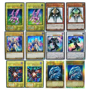 Yu Gi Oh Blue Eyes White Dragon DIY Toys Hobbies Hobby Collectibles Game Collection Anime Cards