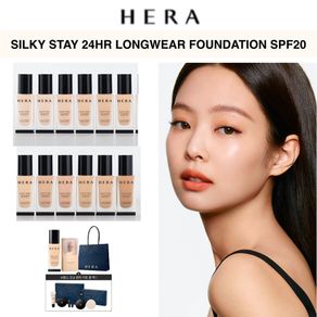 BLACKPINK JENNIE'S PICK! [Hera] Silky Stay 24hr Longwear Foundation SPF20 (12 shades / 30g)