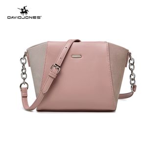 David Jones Pink Solid Sling Bag