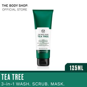 The Body Shop Tea Tree 3-in-1 Wash Scrub Mask (125ML)