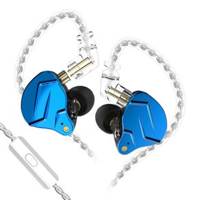 KZ ZSN Pro Metal Earphones 1BA+1DD Hybrid HIFI Bass Earbuds Monitor Headphones