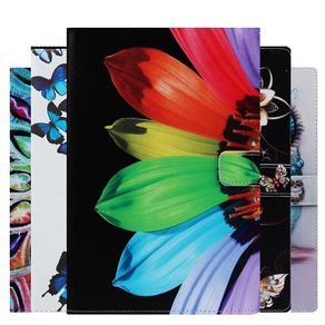 3D Fashion Printing PU Leather Case For iPad 9.7 2017 2018 Smart painted Cover for ipad 5 6 7 8 9.7 inch tablet case+film