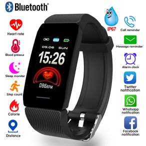 Smart Band Watch Blood Pressure Monitor Fitness Tracker Bracelet Smart Watch Heart Rate Monitor Smart Bracelet Watch Men Women