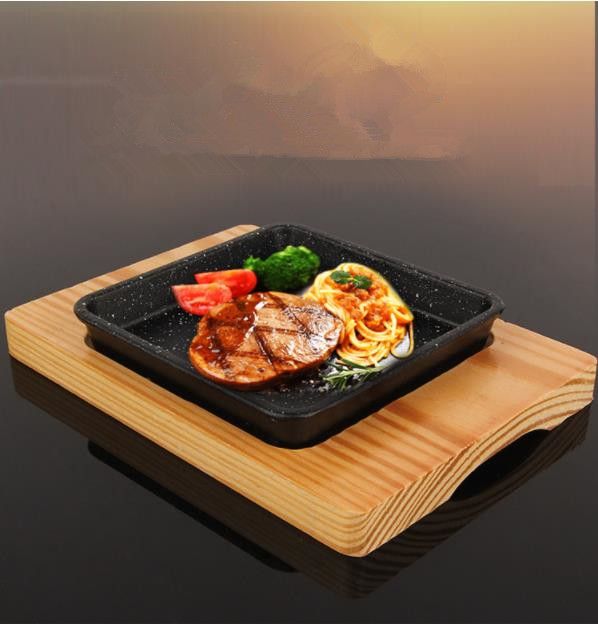 DEOUNY 3 Shape 32cm Korean Maifan Stone Grill Pan Non-stick Portable  Household Outdoor BBQ Plate Smokeless Aluminum Tray Hot New