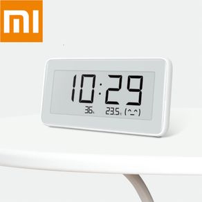 On stock Xiaomi Mijia Electronic Thermo-hygrometer Pro BT4.0 Wireless Smart Electric clock Indoor&Outdoor LCD Hygrometer Thermom
