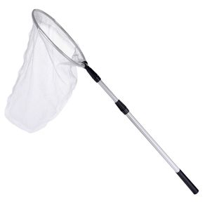 Bug Butterfly Catching Fish Nylon Net with Telescopic Handle for Adults