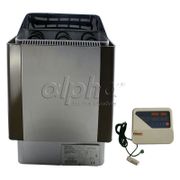Free shipping 6KW220-240V 50HZ  sauna heater with DIGITAL controller  comply with the CE standard