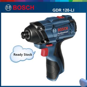 Bosch Impact Wrenches GDR 120-LI Rechargeable Hammer Drill Cordless 100Nm Driver 12V Professional Power Tools