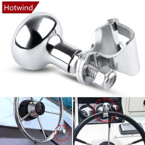 stainless steel 316 Steering Wheel Power Handle Ball Grip Knob Turning Helper Hand Control for Marine Boat Yacht