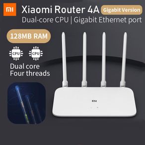 Xiaomi Router 4A Gigabit Version 2.4GHz 5GHz WiFi 1167Mbps WiFi Repeater 128MB DDR3 High Gain 4 Antennas Network Extender