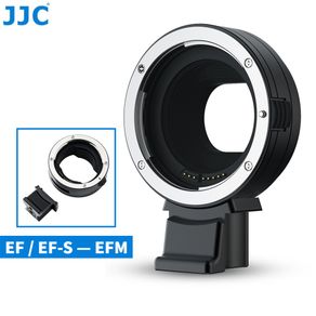 JJC F-EOS M Auto Focus Camera Lens Adapter for Attaching Canon EF EF-S Mount Lens to Canon EOS M Mount Mirrorless Camera EOS M50 Mark II M6 Mark II M5 M100 M200 M10 M3 M