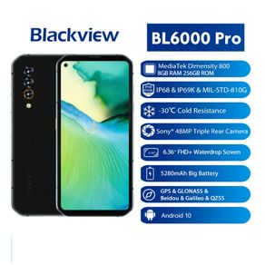 Blackview BL6000 Pro 5G Phone 8GB RAM 256GB ROM 6.36 Inch FHD+ IP68  Waterproof 48MP Triple Camera Mobile Phone Prices and Specs in Singapore, 14/01/2024