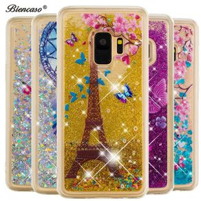 sFor Samsung Galaxy S5 S6 S7 Edge S8 S9 Plus A8 2018 A320 A520 A310 A510 Grand Prime Pro Glitter Quicksand Liquid Case Cover B31