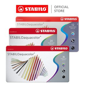 Aquarellable colored pencil STABILOaquacolor - pack of 24