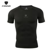 FANNAI Summer Breathable Running T Shirts Quick Dry Sport Men Short Sleeve Wicking O-Neck Fitness Mens Gym Training Sportswear