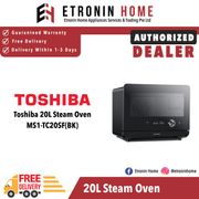 Toshiba 20L Steam Oven MS1-TC20SF(BK)