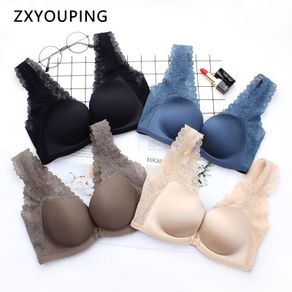 Underwear Cute Girl Small Breasts Gathered Bras No Steel Ring Breast Top  Support Anti-sagging Pure Desire Style Bra Set - AliExpress