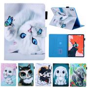 Case For Samsung Galaxy Tab S5e 10.5" SM-T720 SM-T725 Cover Smart PU leather Card slot Cartoon cat case for Galaxy Tab S5e case