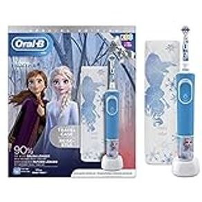 Braun Oral-B Kids Frozen Rechargeable Toothbrush with Star Wars Special Travel Case Powered by Braun,80336898