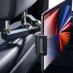 Car Seat Multifunctional Hook With Mobile Phone Bracket Hidden Headrest  Backrest For Rear Row Use