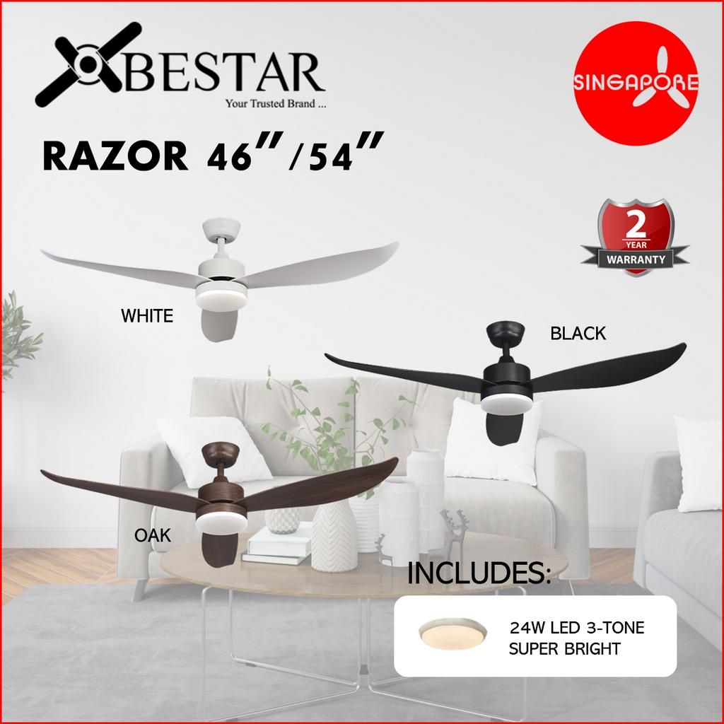 Bestar Wind 5 blades DC Motor Ceiling Fan with LED - Regal Lighting