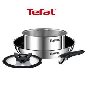 [Tefal] Magic Hands Emotion Multi Induction Frying Pan 22cm & Saucepan 16cm with Lid Set (4p)