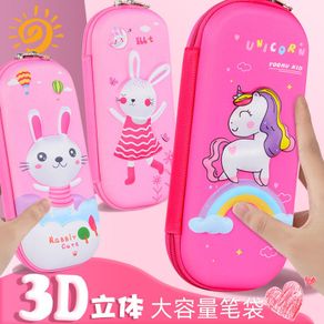 Multifunctional Stationery Box Cartoon Large Capacity Primary School Students Pencil Case