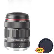Meike 6-11mm Ultra Wide F3.5 Zoom Fisheye Lens for All Canon EOS EF Mount DSLR Cameras with APS-C/Full Frame+Free Gift