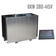 Free shipping 6KW380-415V 50HZStainless steel Heavy duty Commercial/family  use Energy conversation steam generator CE