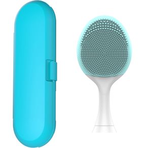 Toothbrush Travel Case with Facial Cleansing Brush Head Compatible with Philips Sonicare Electric Toothbrush 3 Series Gum Health