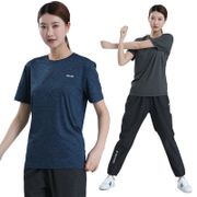 Women Running T Shirts Short Sleeves Quick Dry Outdoor Sport Tshirt Gym Fitness Training Tees Yoga Jogging Sportswear Tops