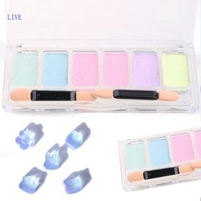 6 Color Metal Tones Mica Pearl Powder Pigment Jewelescent Set