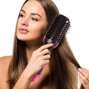 Electric rolling hair outlet brush