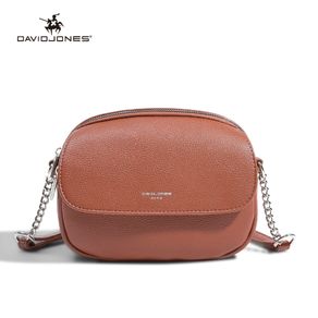 DAVIDJONES Small Crossbody Cellphone Bag,Quilted PU Leather Crossbody  Shoulder Handbags Wallet for Women with Chain Strap