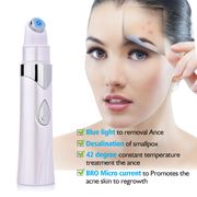 1pc Blue Light Therapy Acne Laser Pen Soft Scar Ance Treatment Wrinkle Removal Beauty Device Facial Massager Skin Care