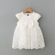 infant clothes girl summer new baby girls dress Kids white first birthday 1 year lace Cute party dresses Newborn princess Dress
