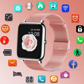 Full Touch Smart Watch Men Women Smartwatch For Android IOS Fitness Tracker Electronics Smart Clock Sport Waterproof Smart Watch