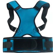 Adjustable Back Brace Posture Corrector Back Support Shoulder Belt Men Women Black Blue Size S/M/L/XL/XXL