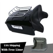 Motorcycle King Pack Trunk Luggage Rack Backrest For Harley Touring Tour Pak Road King Street Electra Glide 2014-2020 2019