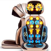 Electric Back Massager Cervical Heating Neck Waist shiatsu Cushion Household Whole Body kneading Massage For Chair