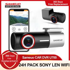 Sameuo U700 Dash Cam Front And Rear Camera Recorder Qhd 1944p Car Dvr With  2 Cam Dashcam Wifi Video Recorder 24h Parking Monitor - Dvr/dash Camera -  AliExpress